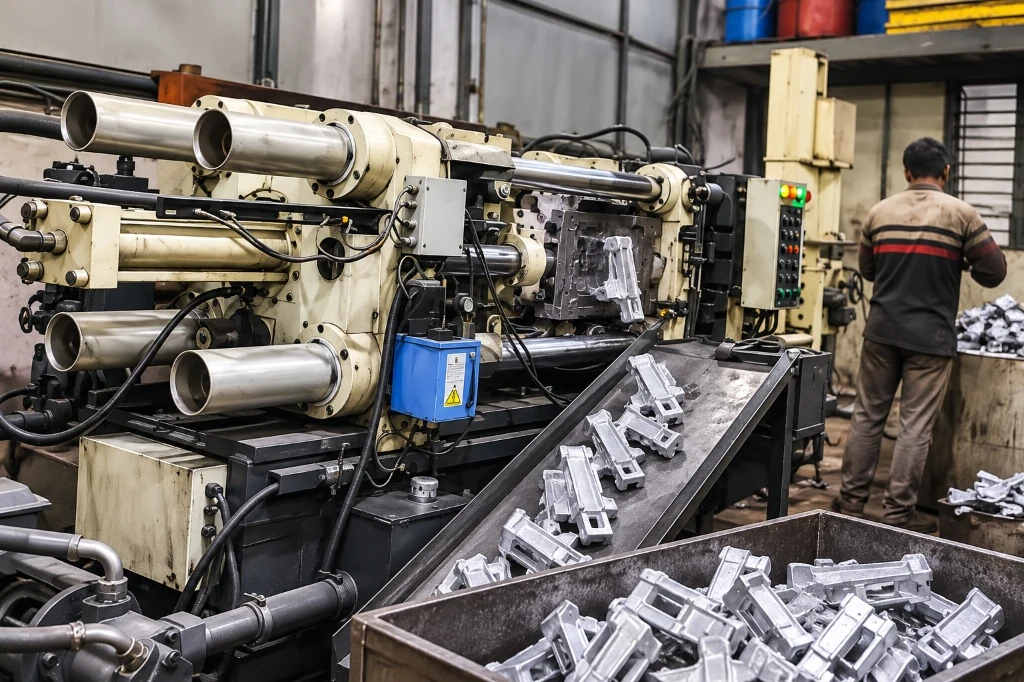 Star Rail High-Pressure Alloy Die Casting Foundry Machine in Gujarat, India