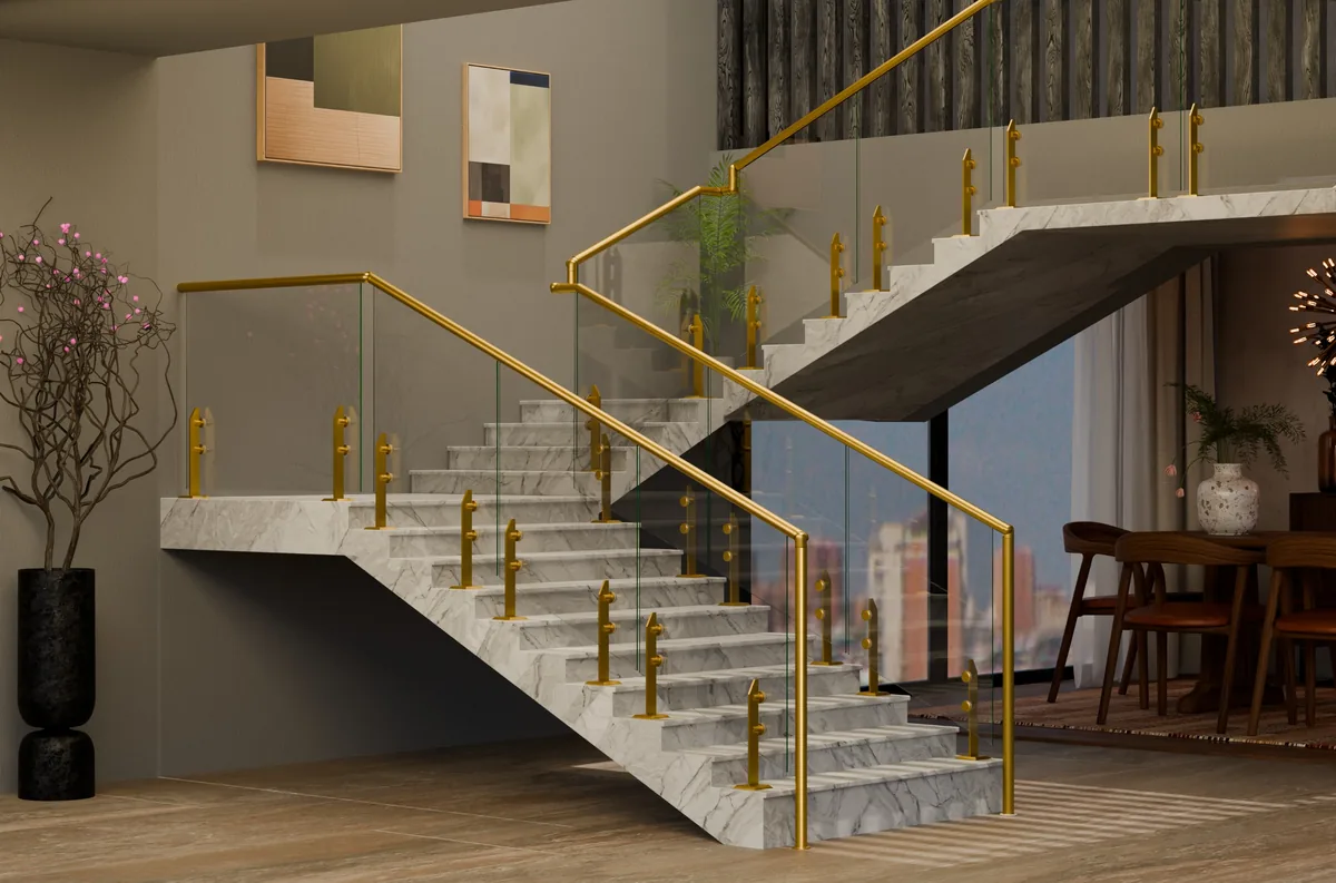 SS 304 Staircase Loft