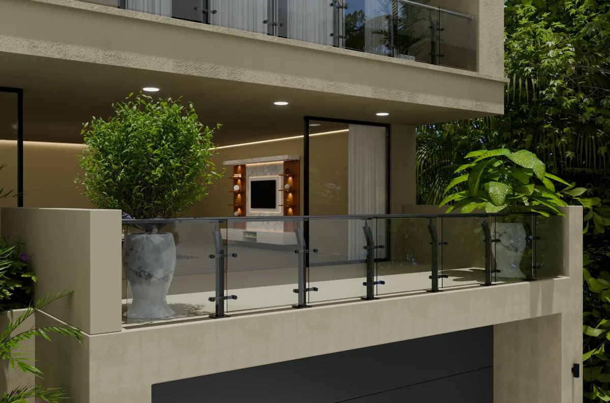 SS 304 Wall Mount