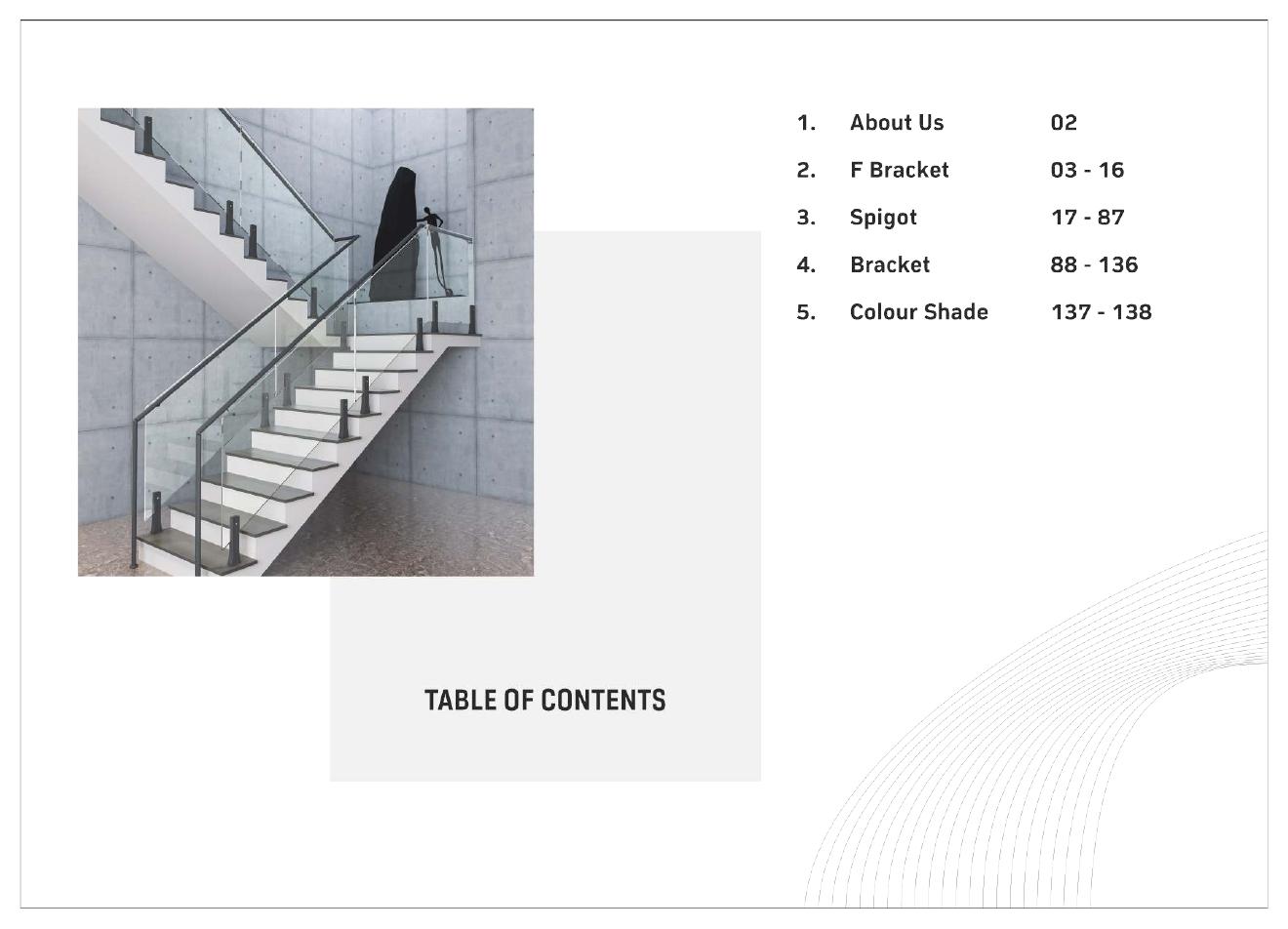 Aluminium Spigot Glass Railing Catalogue — Page 2