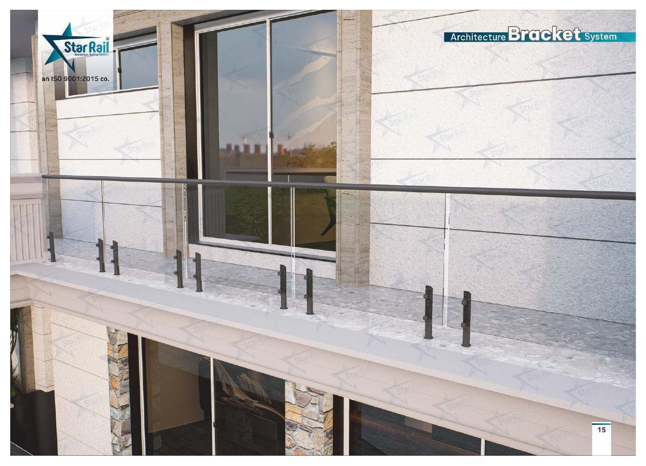 Aluminium Spigot Glass Railing Catalogue — Page 15