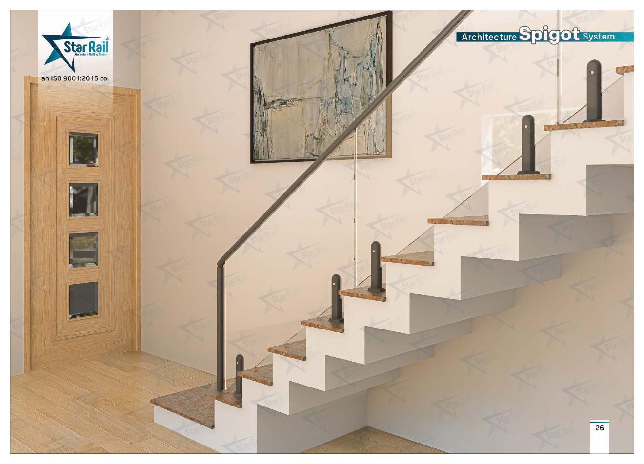 Aluminium Spigot Glass Railing Catalogue — Page 26