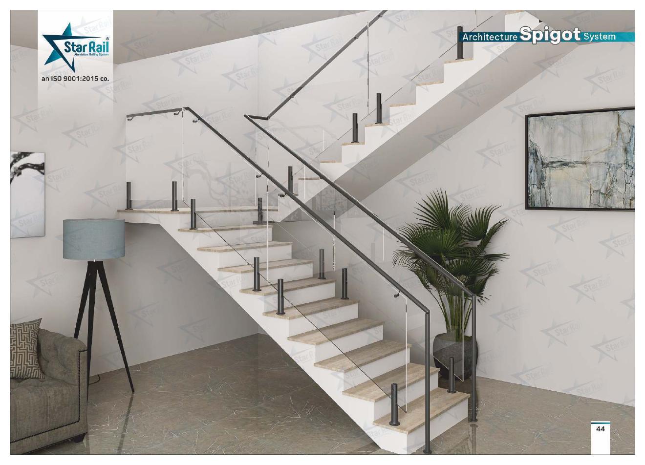 Aluminium Spigot Glass Railing Catalogue — Page 44