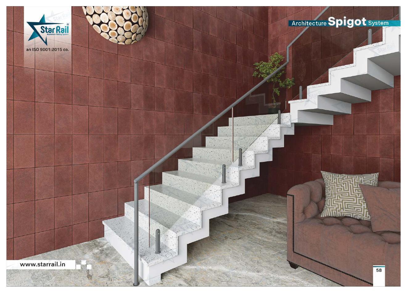 Aluminium Spigot Glass Railing Catalogue — Page 58