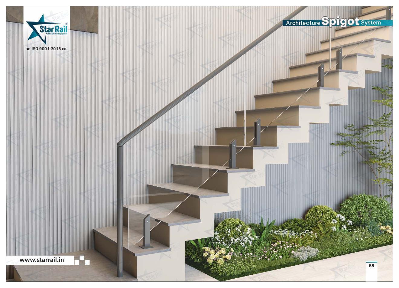 Aluminium Spigot Glass Railing Catalogue — Page 68