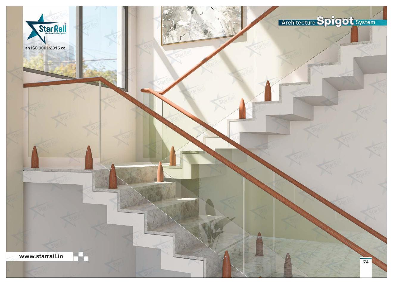 Aluminium Spigot Glass Railing Catalogue — Page 74