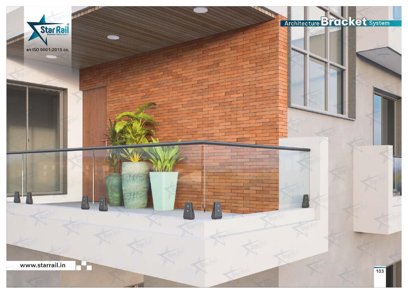 Aluminium Spigot Glass Railing Catalogue — Page 105