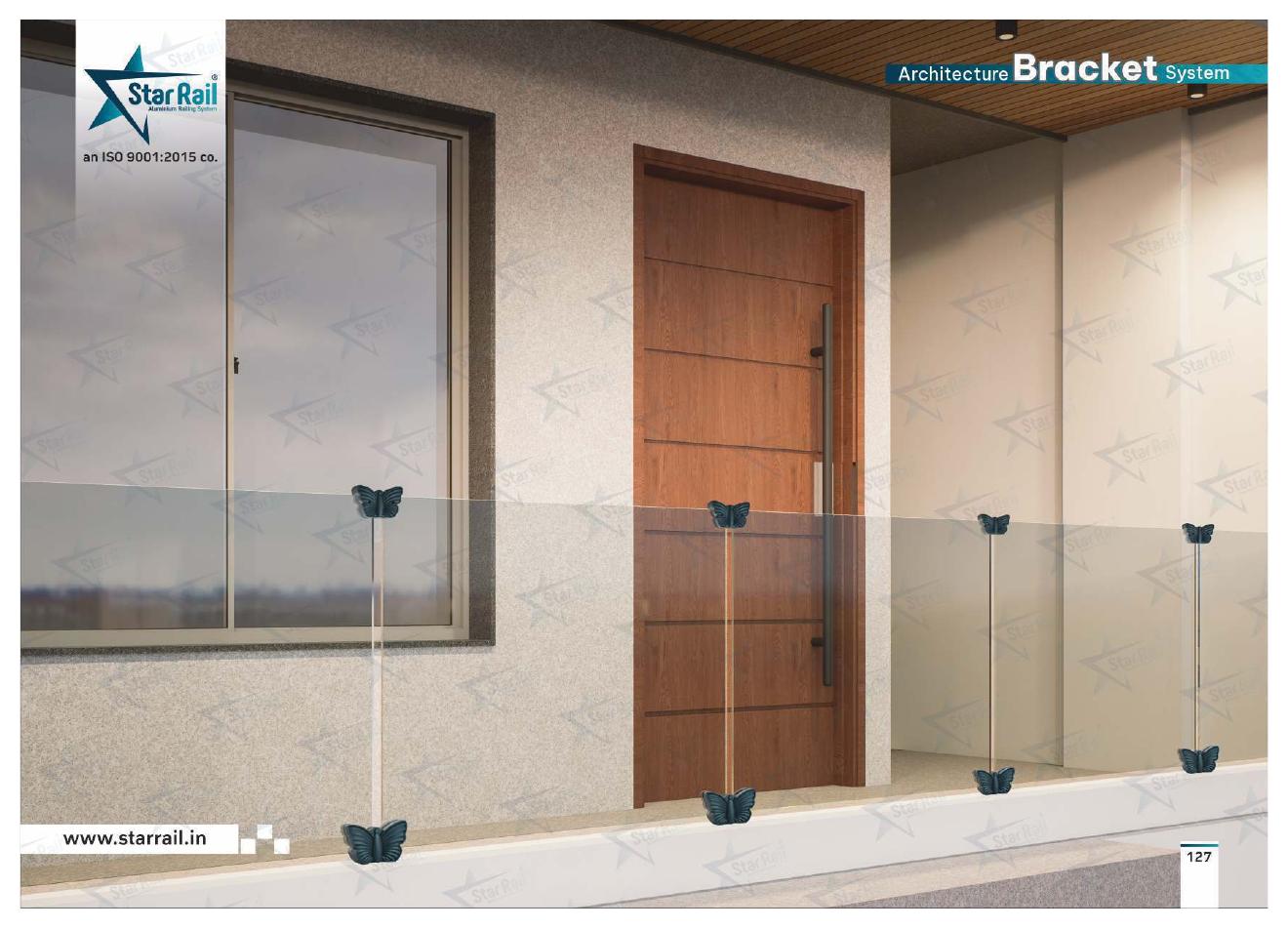 Aluminium Spigot Glass Railing Catalogue — Page 129