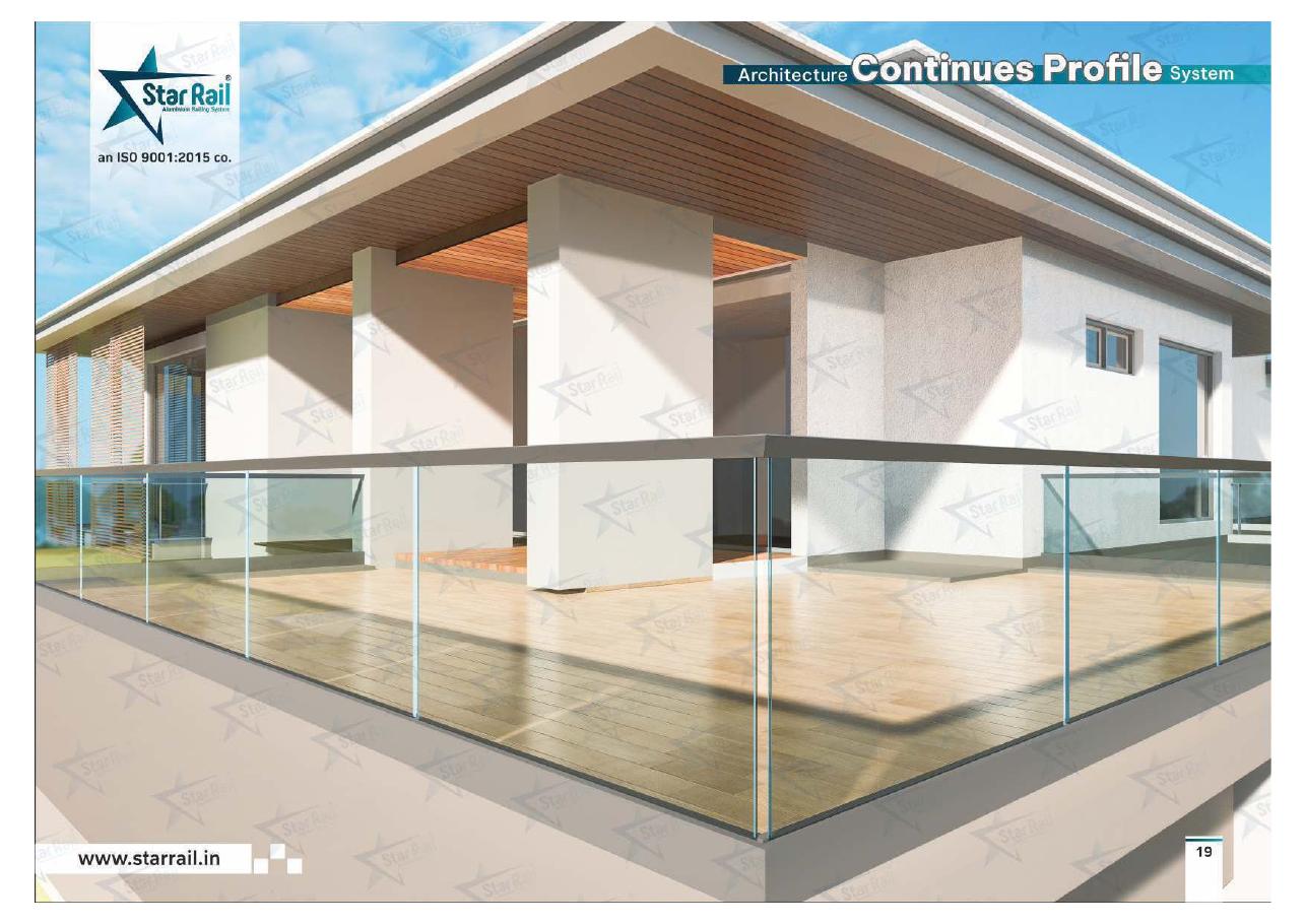Top & Bottom Profile Railings Catalogue — Page 19