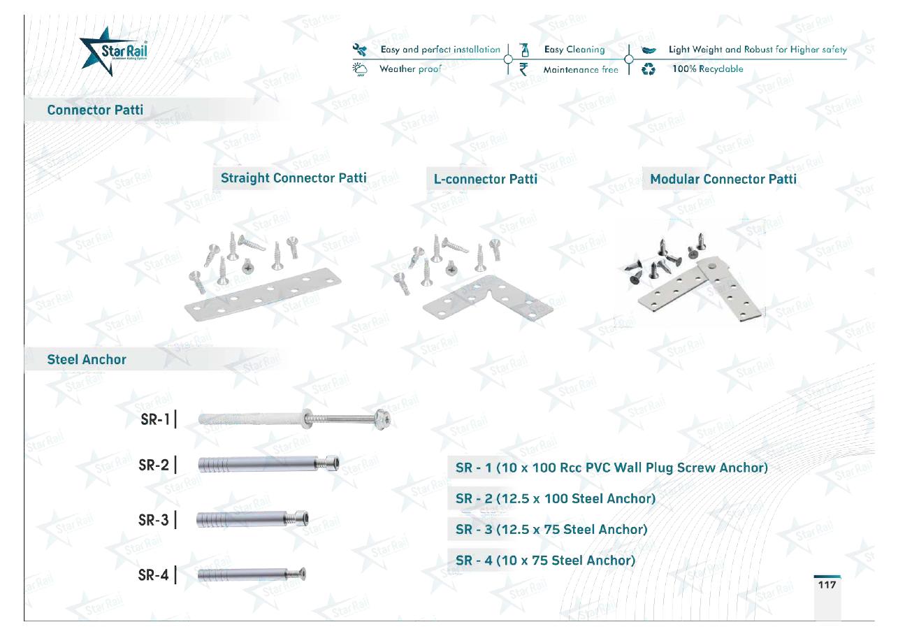 Top & Bottom Profile Railings Catalogue — Page 117